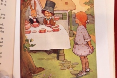Mabel Lucie Attwell - A Mad Tea Party - Alice in Wonderland