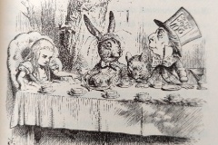 John Tenniel - A Mad Tea Party - Alice in Wonderland