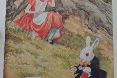G. W. Backhouse  - Alice in Wonderland - Alice following the White Rabbit
