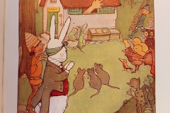 Mable Lucie Attwell - Alice in the White Rabbits House - Alice in Wonderland