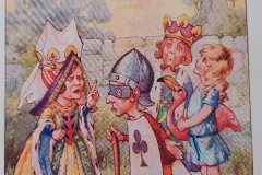 Ada Bowley - Croquet - Alice in Wonderland