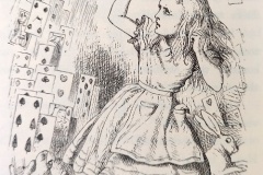 John Tenniel - You're nothing but a pack of cards - Alice in Wonderland