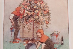 Gwynedd Hudson - Painting the Roses - Alice in Wonderland