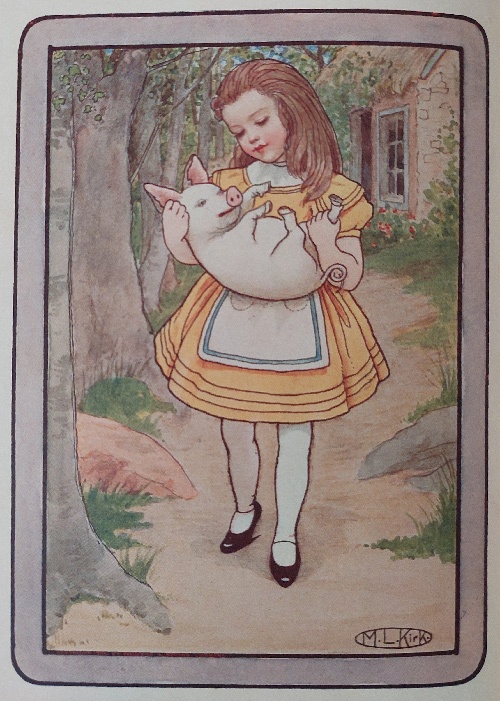 Alice and the Pig Baby – Alice in Wonderland book collection blog