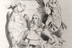 John Tenniel-  The Mock Turtle's Story - Alice in Wonderland