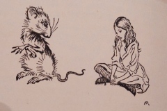 Arthur Rackham - A Mouses Tale - Alice in Wonderland