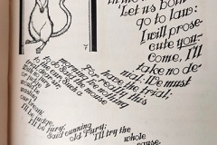 Willy Pogany - The Mouse's Tale - Alice in Wonderland -