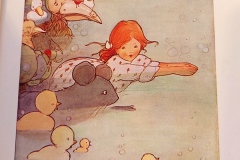 Mabel Lucie attwell  - The pool of tears - Alice in Wonderland