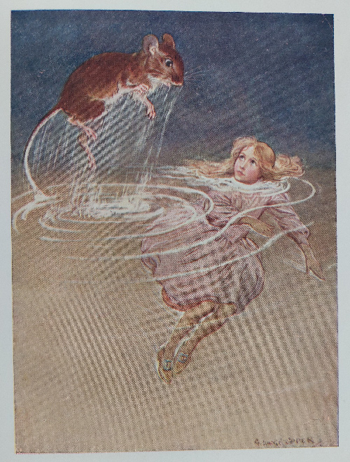 George-Soper-Alice-in-Wonderland-12-alice-mouse-swimming