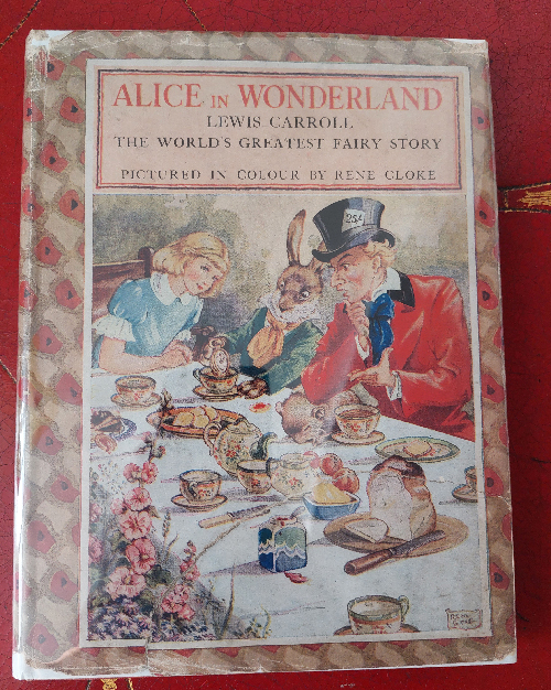 Rene-Cloke-Alice-in-Wonderland-1-Dust-jacket-Front-Cover