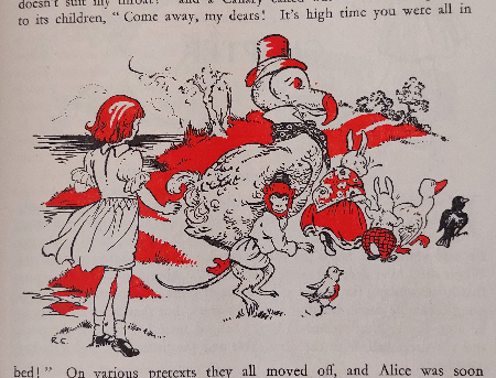 Rene-Cloke-Alice-in-Wonderland-27-animals-running-from-alice