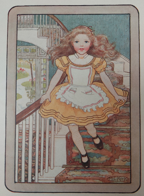 Maria-Kirk-Through-the-Looking-Glass-5-Alice-down-stairs
