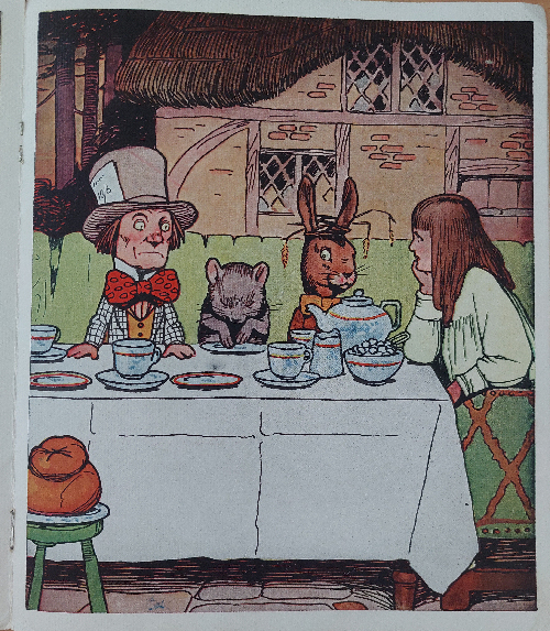 ALICE in WONDERLAND, Gordon Robinson Illustration, in Kitchen With