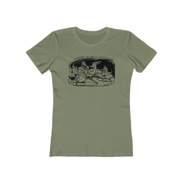 Caucus Race, illustrated by George Soper - Women's The Boyfriend Tee - Image 9