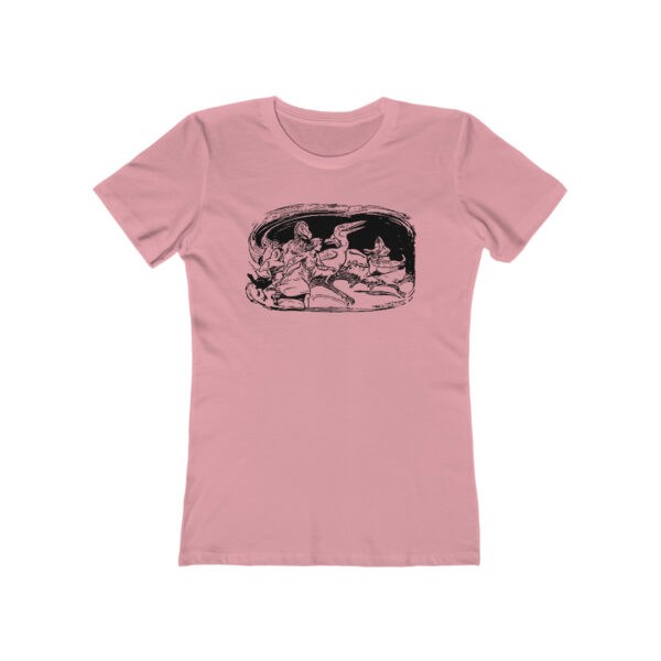 Caucus Race, illustrated by George Soper - Women's The Boyfriend Tee - Image 25