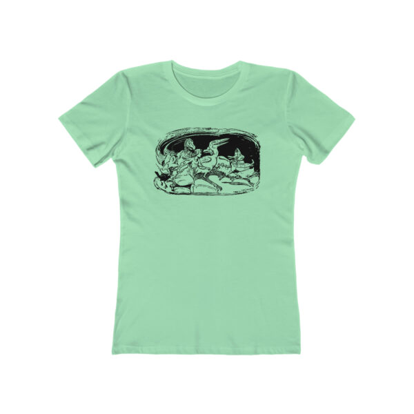 Caucus Race, illustrated by George Soper - Women's The Boyfriend Tee - Image 11