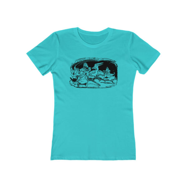 Caucus Race, illustrated by George Soper - Women's The Boyfriend Tee - Image 15